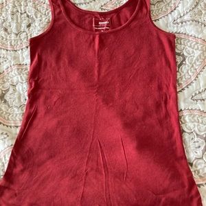 Red Sonoma tank top